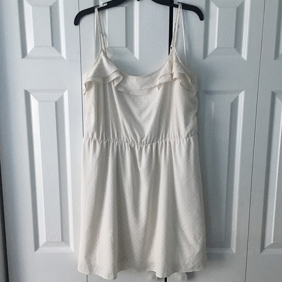 Lauren Conrad Spaghetti Strap Cream Dress size 16 - Picture 1 of 8